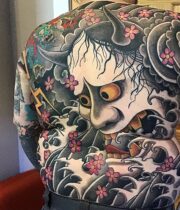 Hannya back piece ハンニャ