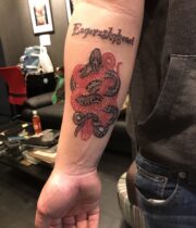 snake tattoo スネークタトゥー