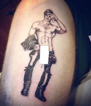 Leather boy (Tom of Finland)